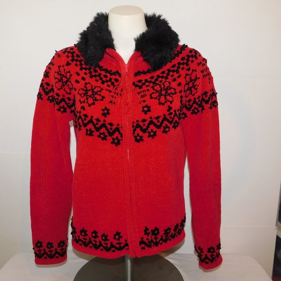 Designers Originals Studio Joy Zip Up Sweater Ski - Picture 1 of 10